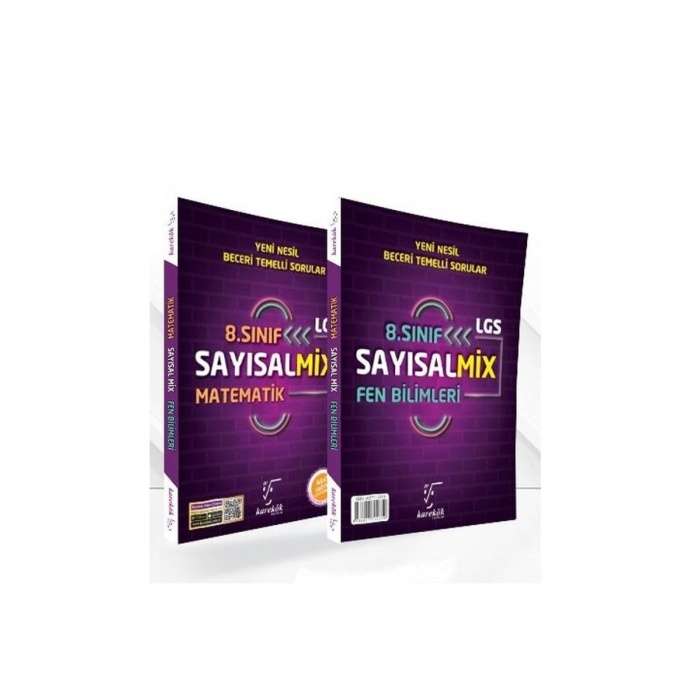 8.sınıf Lgs Sayısalmix Matematik Ve Fen Bilimleri Karekök Yayınları
