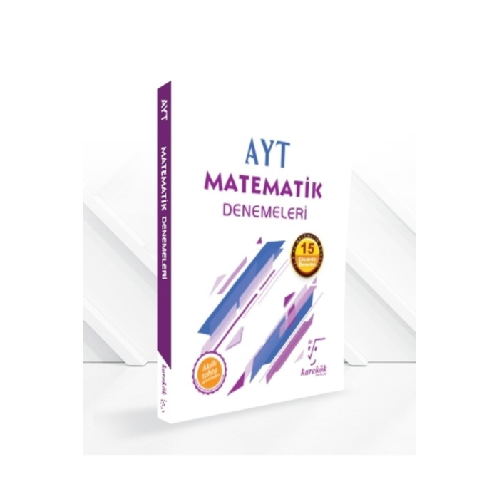 Yeni Müf. Karekök Yayınları AYT Matematik Denemeleri (15 Çözümlü Deneme)
