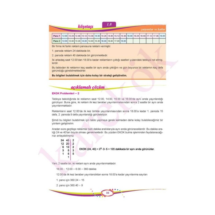 Yeni Müfredat Karekök Yayınları Güncel 8.Sınıf LGS Matematik Konu Anlatımı