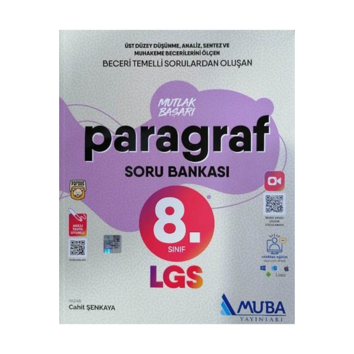 Muba 8.sınıf Lgs Mutlak Başarı Paragraf Soru Bankası
