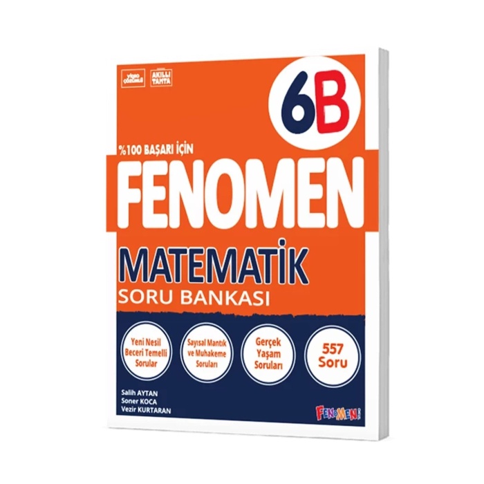 2024-2025 Müfredat Yeni Nesil 6.Sınıf B Serisi Matematik Soru Bankası