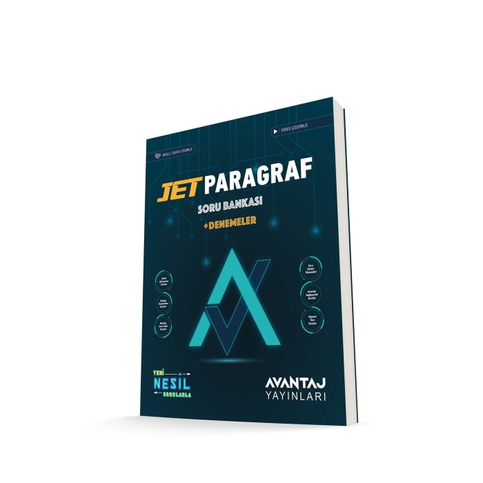 2024 - 2025 Müfredat Yeni Nesil TYT JET PARAGRAF SORU BANKASI