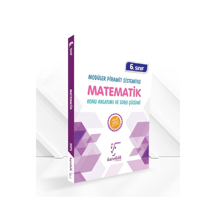Güncel Karekök Yayınları Güncel 6.Sınıf Matematik Konu Anlatımlı Çözümlü Soru MPS (MODÜLER PİR