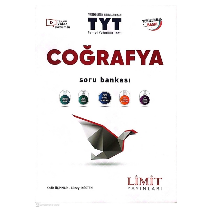 LİMİT YAYINLARI TYT COĞRAFYA SORU BANKASI 2024 BASKI