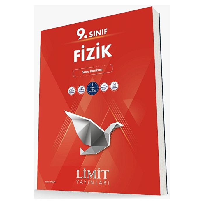 2022 9. Sınıf Fizik Soru Bankası / Yener Yasun / Limit Yayınları / 9786052753576