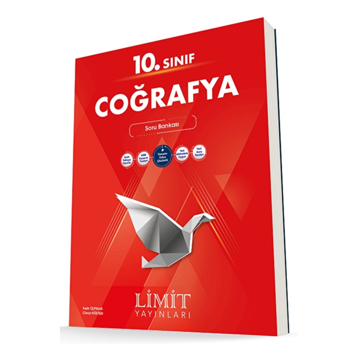 2022 10. Sınıf Coğrafya Soru Bankası / Cüneyt Kösten / Limit Yayınları / 9786052753644