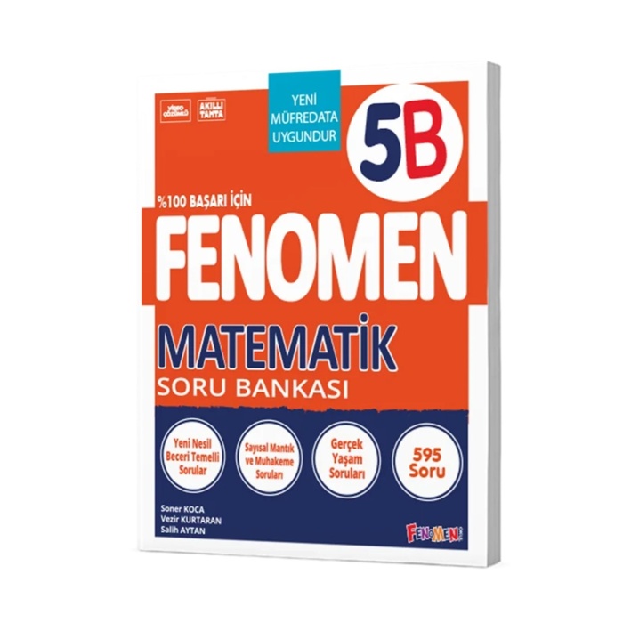 2024-2025 Müfredat 5 Sınıf Matematik A Ve B Serisi Soru Bankası Güçlendiren Eğiten Set
