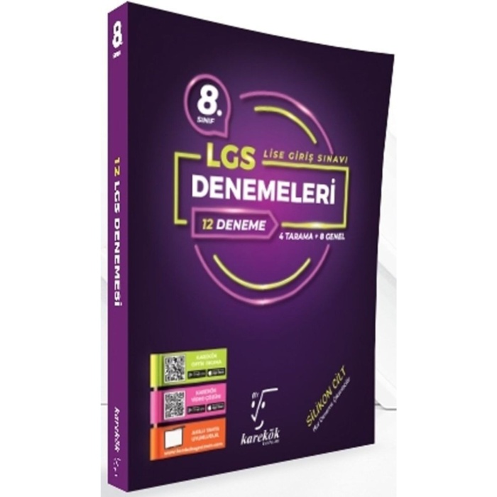 Karekök Lgs 8. Sınıf 12 Deneme Seti