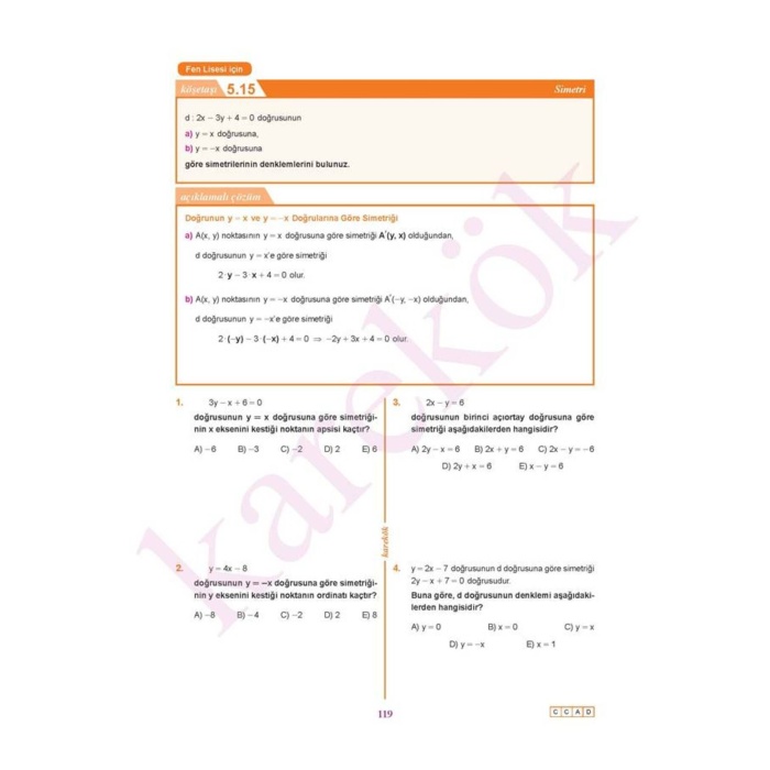 Yeni Müf. Karekök Yayınları 12.Sınıf Biyoloji-Matematik Konu Anlatımı+ Soru Bankası
