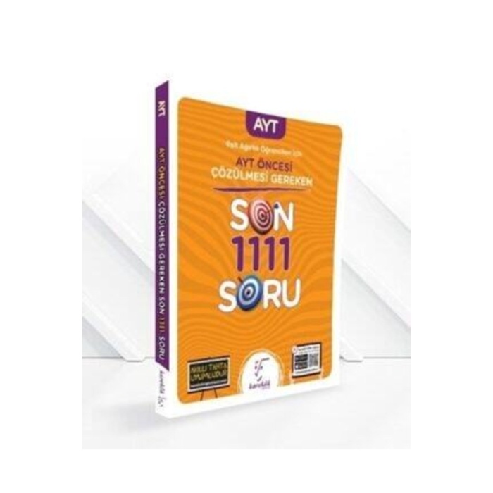 Yeni Müfredat Karekök Yayınları Güncel AYT Öncesi Çözülmesi Gereken Son 1111 Soru-Eşit Ağırlık