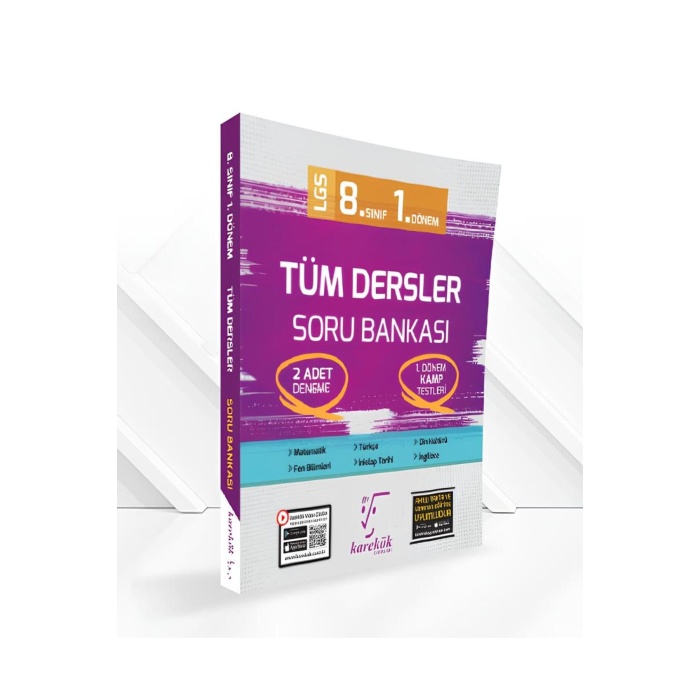 Yeni Müf. Karekök Yayınları 8.Sınıf LGS 1.Dönem Tüm Dersler Soru Bankası
