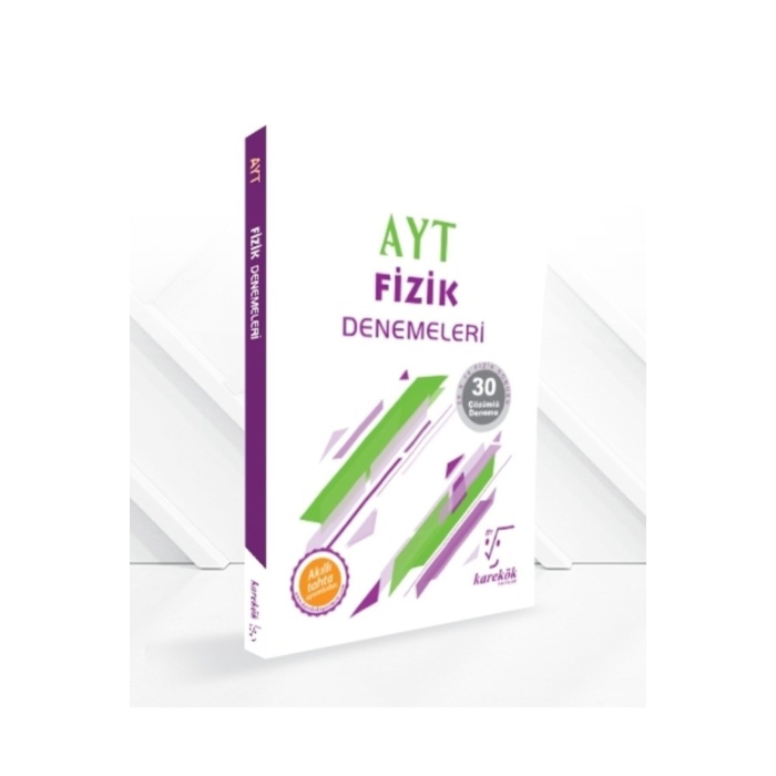 Süper Deneme Süper Fiyat! Karekök Ayt Fizik 30 Çözümlü Deneme