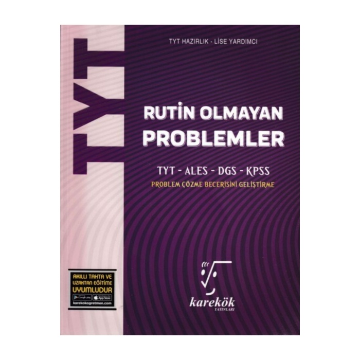 Karekök Tyt Rutin Olmayan Problemler (yeni)