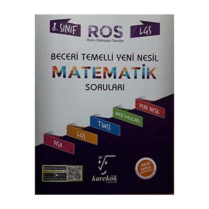 Karekök 8. Sınıf Lgs Beceri Temelli Yeni Nesil Matematik Soruları (yeni)