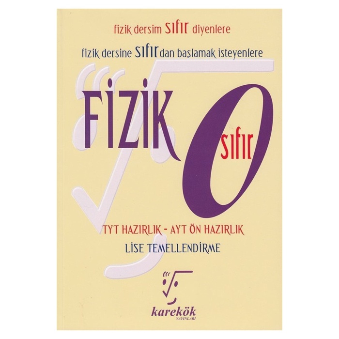 Karekök Yks Tyt Ayt Fizik Sıfır 0 Konu Anlatımı