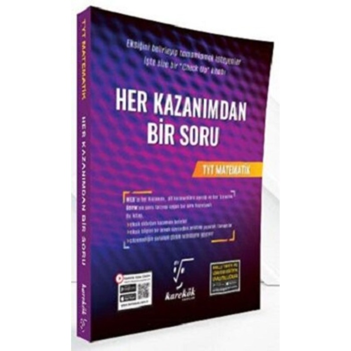 Karekök Yayıncılık TYT Matematik Her Kazanımdan Bir Soru