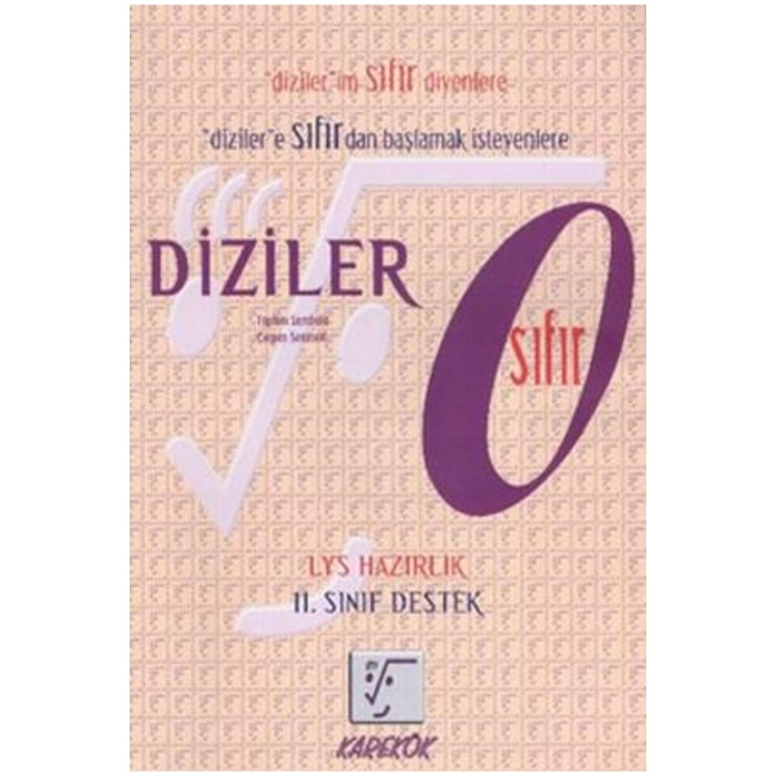 Diziler Sıfır Karekök Yayınları