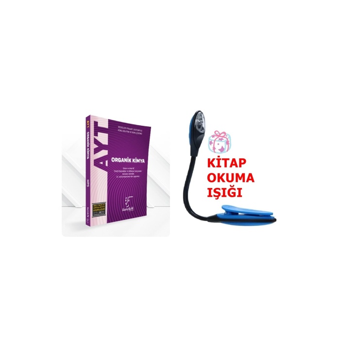 Karekök Yay. AYT Organik Kimya Modüler Piramit Sistemiyle Konu Anlatımlı Soru + Kitap Okuma Işı