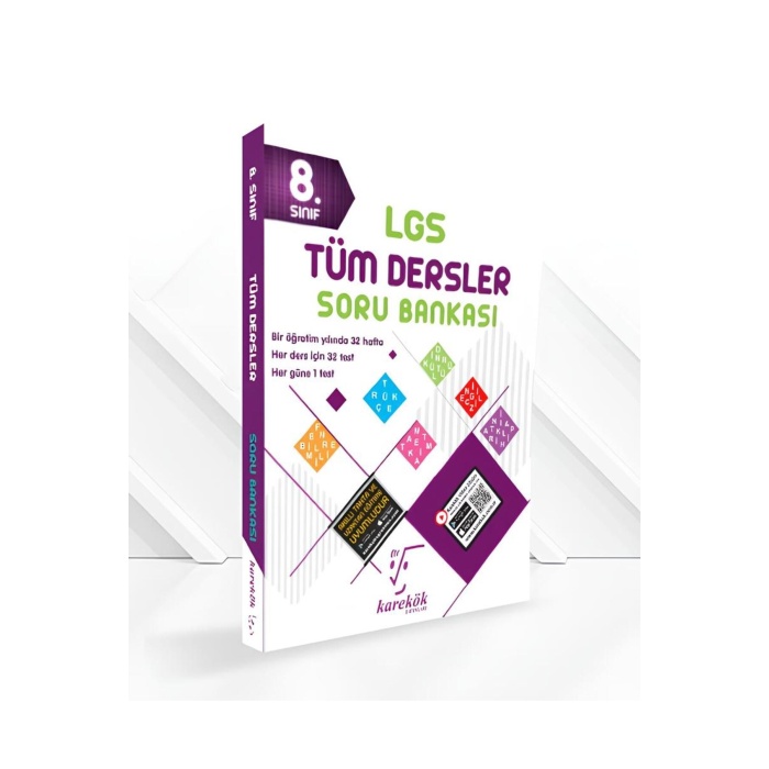 Güncel Karekök Yayınları Güncel 8.Sınıf LGS Tüm Dersler Soru Bankası