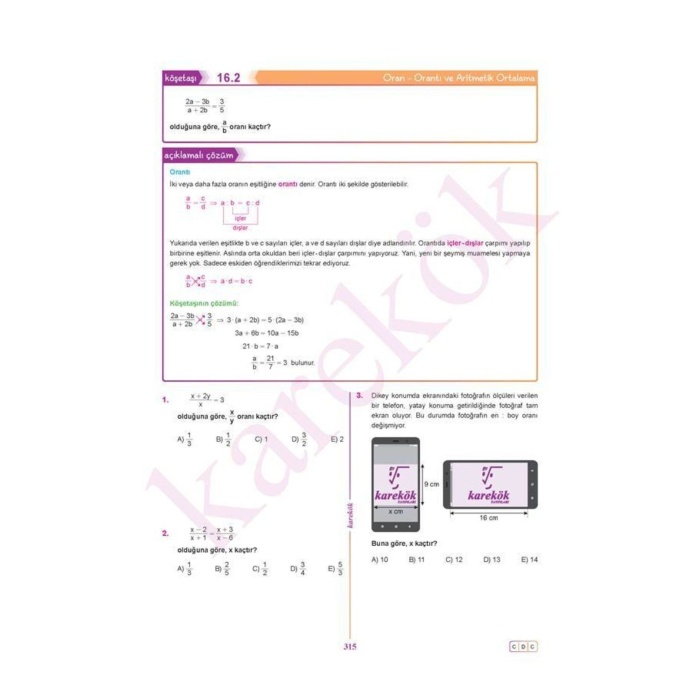 Tyt Matematik Soru Bankası Matematik Sıfır 0 Karekök (bolnota Özel Güncel Içeriğe Sahiptir)