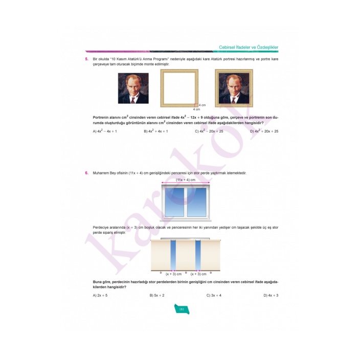 8. Sınıf Lgs Matematik Soru Bankası