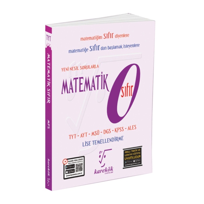 Karekök Yeni Nesil Sorularla Matematik 0 Sıfır (Yeni Baskı)