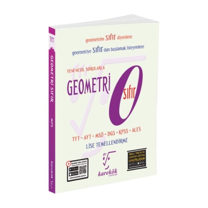 Karekök Yeni Nesil Sorularla Geometri 0 Sıfır (Yeni Baskı)