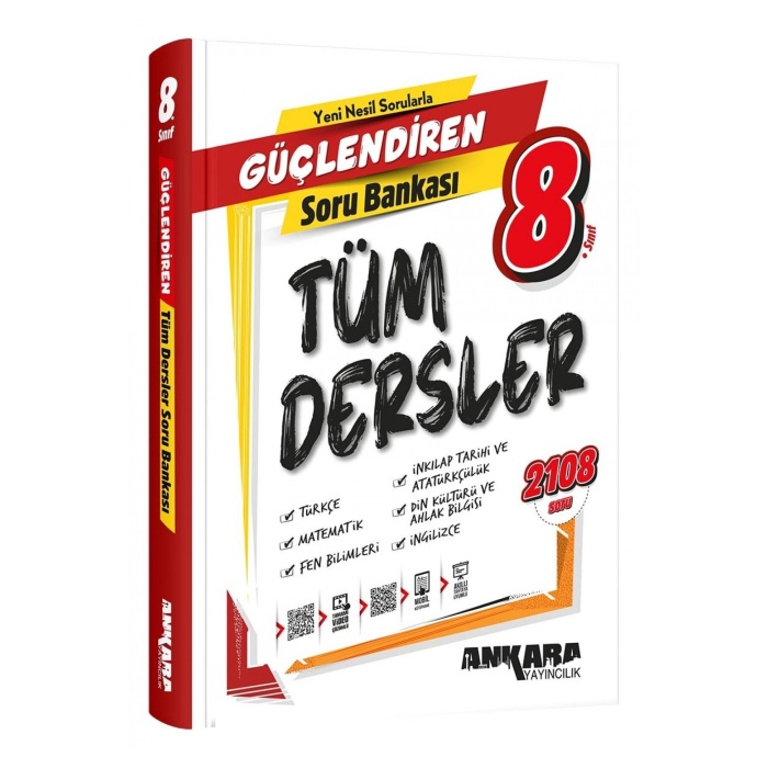 2024 - 2025 MÜFREDAT YENİ NESİL 8.SINIF GÜÇLENDİREN TÜM DERSLER SORU BANKASI