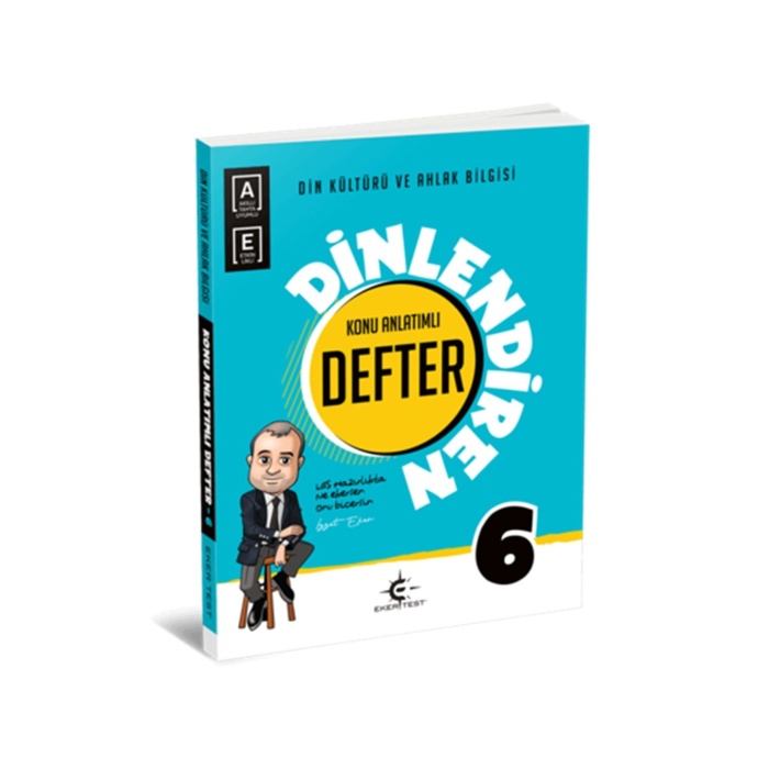 2024-2025 Müfredat Yeni Nesil 6.sınıf Din Kültürü Ve Ahlak Bilgisi Dinlendiren Defter