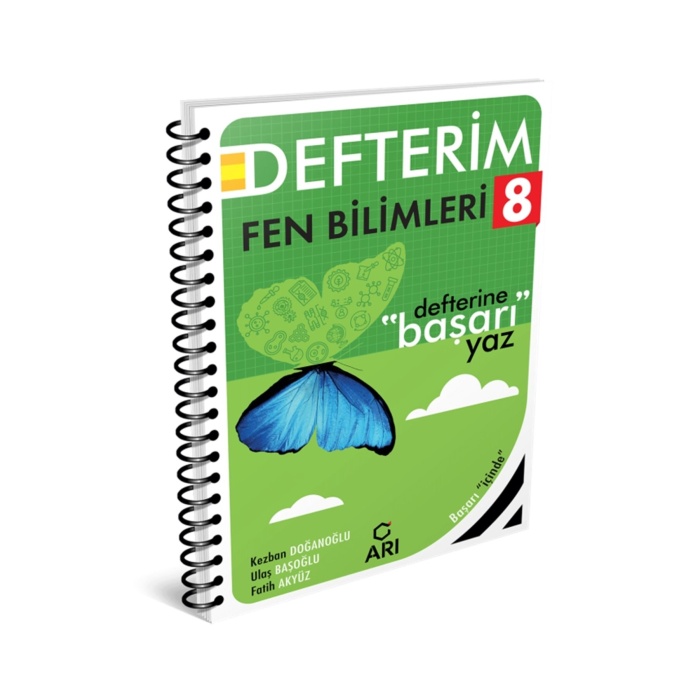2024 -2025 Müfredat 8.Sınıf FEN BİLİMLERİ DEFTERİM SERİSİ