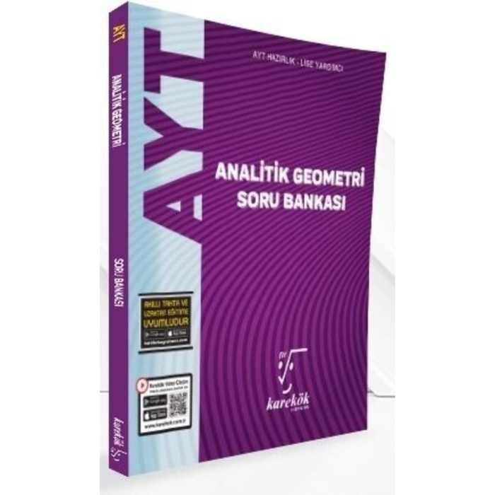AYT Geometri Analitik Soru Bankası Karekök Yayınları