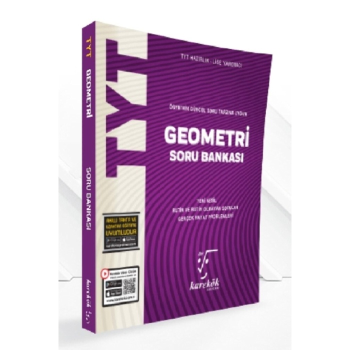 Yeni Bas. Karekök Yayınları Güncel TYT Geometri Soru Bankası