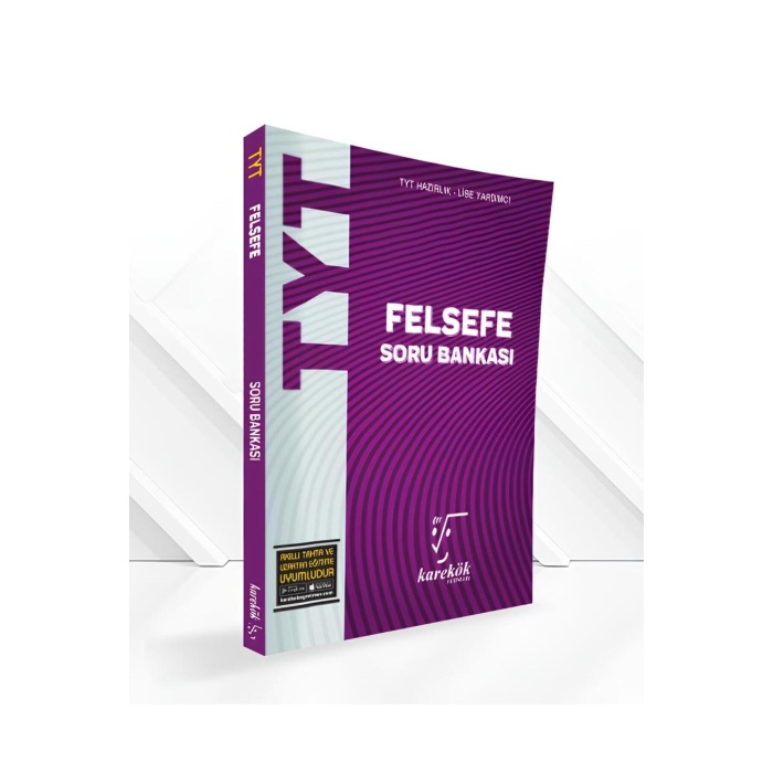 Yeni Bas. Karekök Yayınları Güncel TYT Felsefe Soru Bankası
