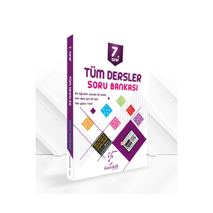 Yeni Müfredat Karekök Yayınları Güncel 7. Sınıf Tüm Dersler Soru Bankası