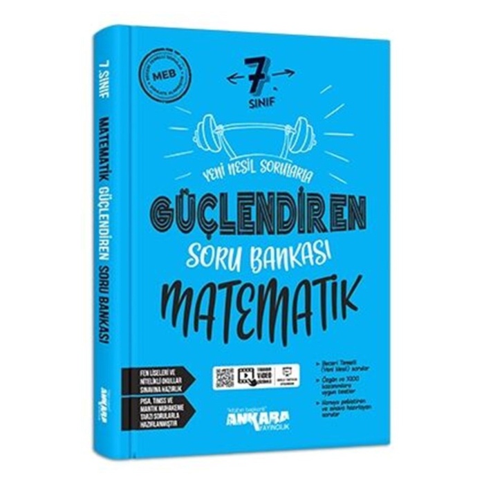 Ankara Yayıncılık 7. Sınıf Güçlendiren Matematik Soru Bankası