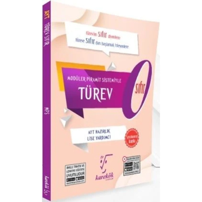YKS AYT Türev Sıfır 0 Konu Anlatımı Karekök Yayınları