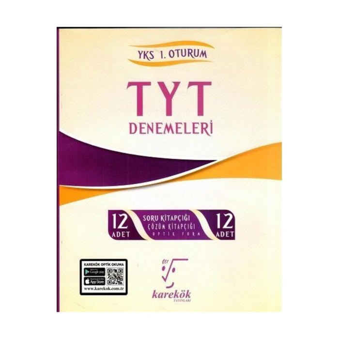 Tyt 12 Li Deneme Seti Karakök Yayınları