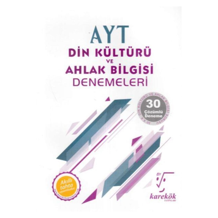 Ayt Din Kültürü Ve Ahlak Bilgisi Denemeleri Karakök Yayınları