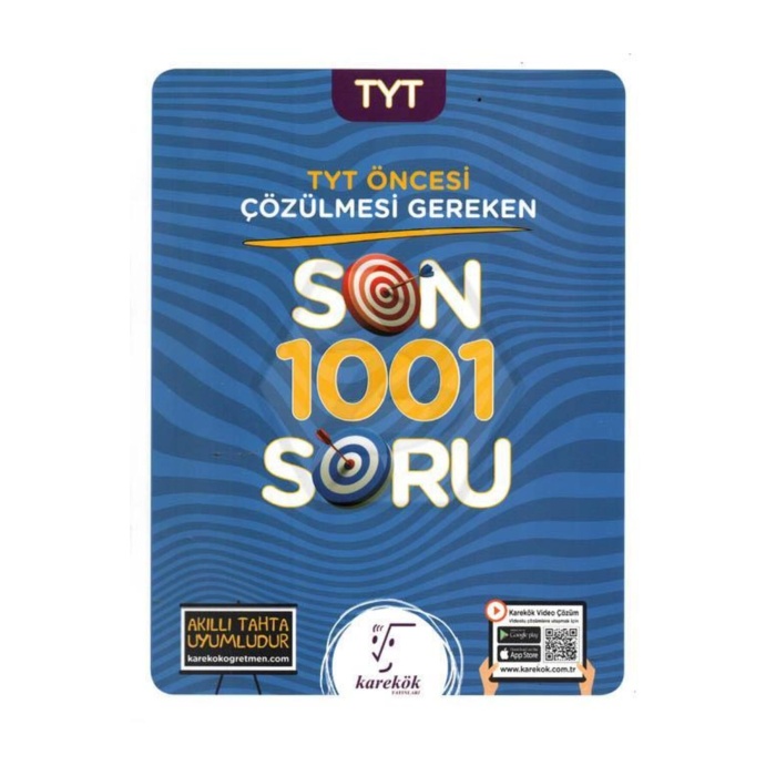Tyt Öncesi Çözülmesi Gereken Son 1001 Soru Karakök Yayınları