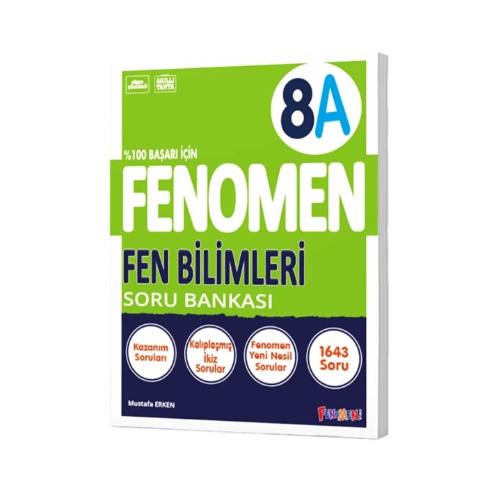 2024-2025 Müfredat Fenomen 8 Sınıf LGS Türkçe-Matematik-Fen A Ve B Serisi Soru Bankası