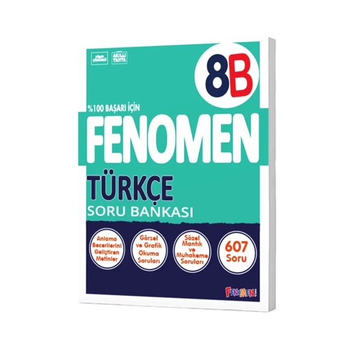 2024-2025 Müfredat Fenomen 8 Sınıf LGS Türkçe-Matematik-Fen A Ve B Serisi Soru Bankası