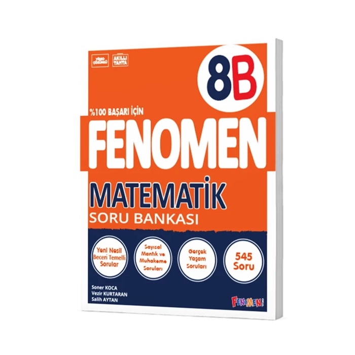 2024-2025 Müfredat Fenomen 8 Sınıf LGS Tüm Dersler B Serisi Soru Bankası Ve Hediyeler Full Ultra Set