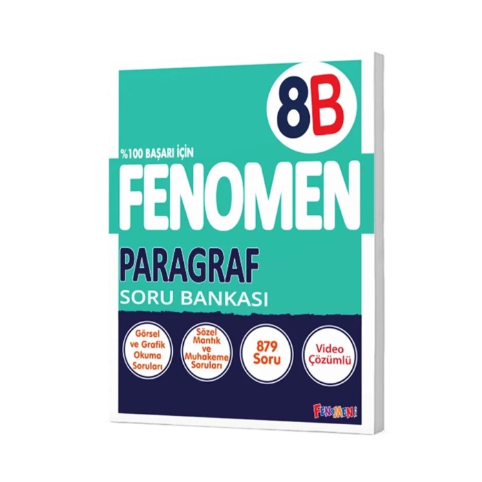 2024-2025 Müfredat Fenomen 8 Sınıf LGS Tüm Dersler B Serisi Soru Bankası Ve Hediyeler Full Ultra Set