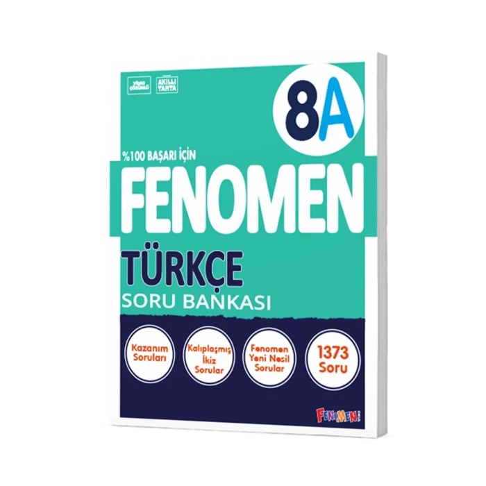 2024-2025 Müfredat Fenomen 8 Sınıf LGS Türkçe Ve Matematik A Ve B Serisi Soru Bankası Ve Hediyeler