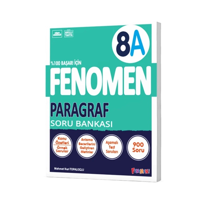 2024-2025 Müfredat Fenomen 8 Sınıf Tüm Dersler A Serisi Soru Bankası Ve Hediyeler Setleri Full
