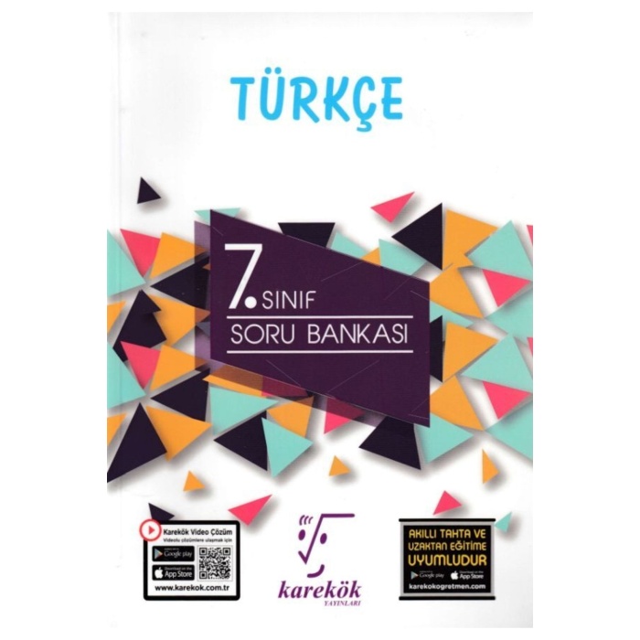 Kıda Karekök Yayınları 7.sınıf Türkçe Soru Bankası