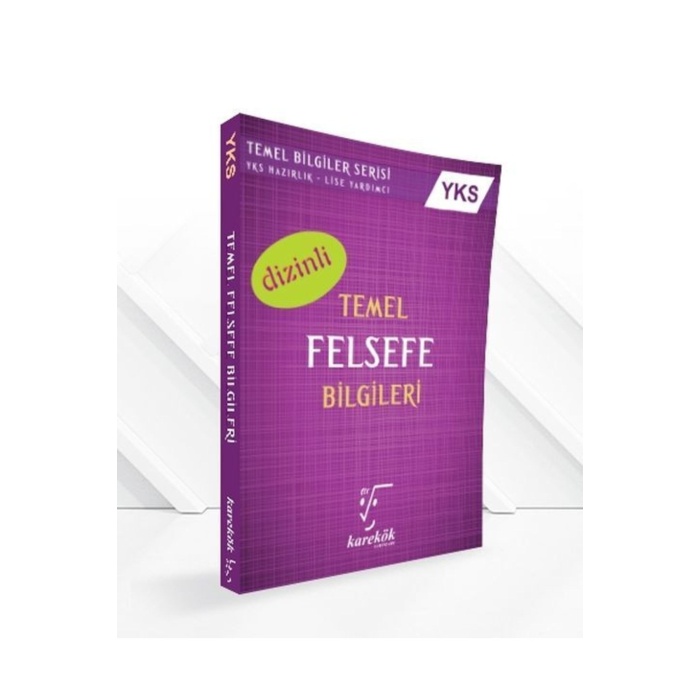 Bsrl Kmp4 Karekök Yayınları Ayt Temel Felsefe Bilgileri (dizinli)