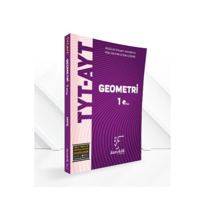 Güncel Karekök Yayınları Güncel TYT-AYT Geometri 1.Kitap Konu Anlatımlı Çözümlü Soru MPS (MODÜLL