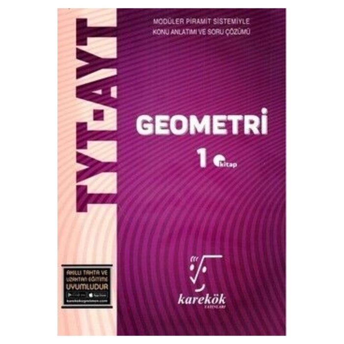 Tyt Ayt Geometri 1. Kitap Konu Anlatımı Soru Bankası