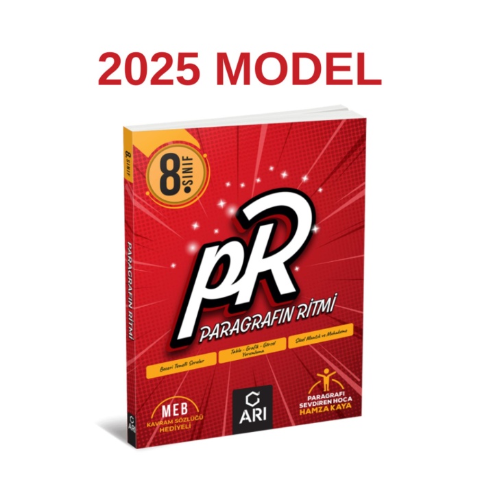 Arı 8. Sınıf Paragrafın Ritmi LGS Hazırlık 2025 Pr Paragraf Kitabı
